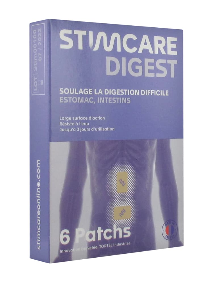Patchs pour la Digestion Difficile - Boîte de 6 Patchs