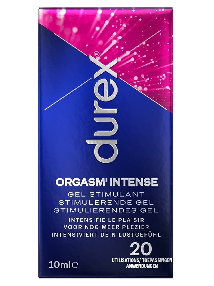 Durex Orgasm'Intense Gel Stimulant 20 Utilisations 10 ml