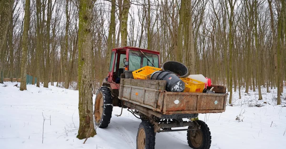 Comment préparer sa remorque agricole pour l'hiver