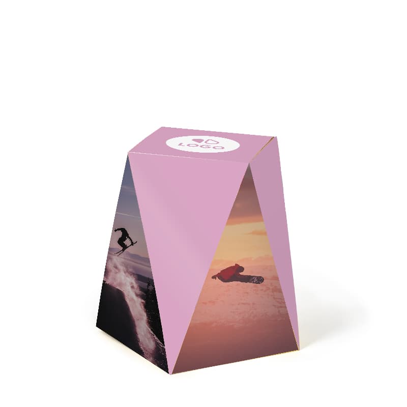 Tabouret Baroque En Carton Design 32 x 32 x 45 cm - Easyflyer